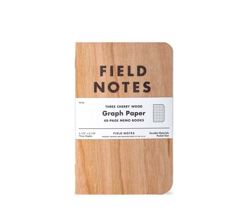 Field Note 3 Pack Cherry