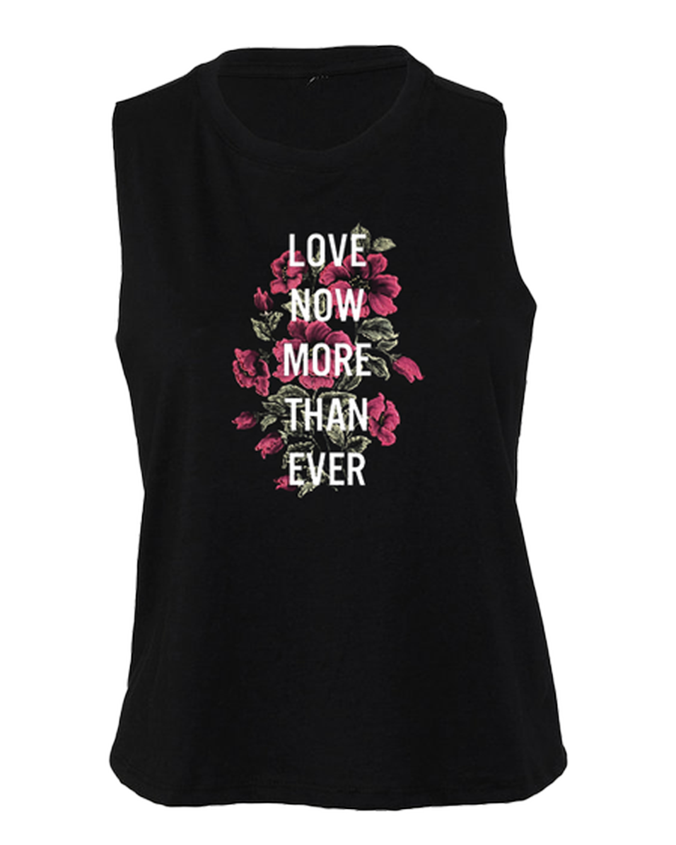 Love Now More Than Ever Cropped Tank
