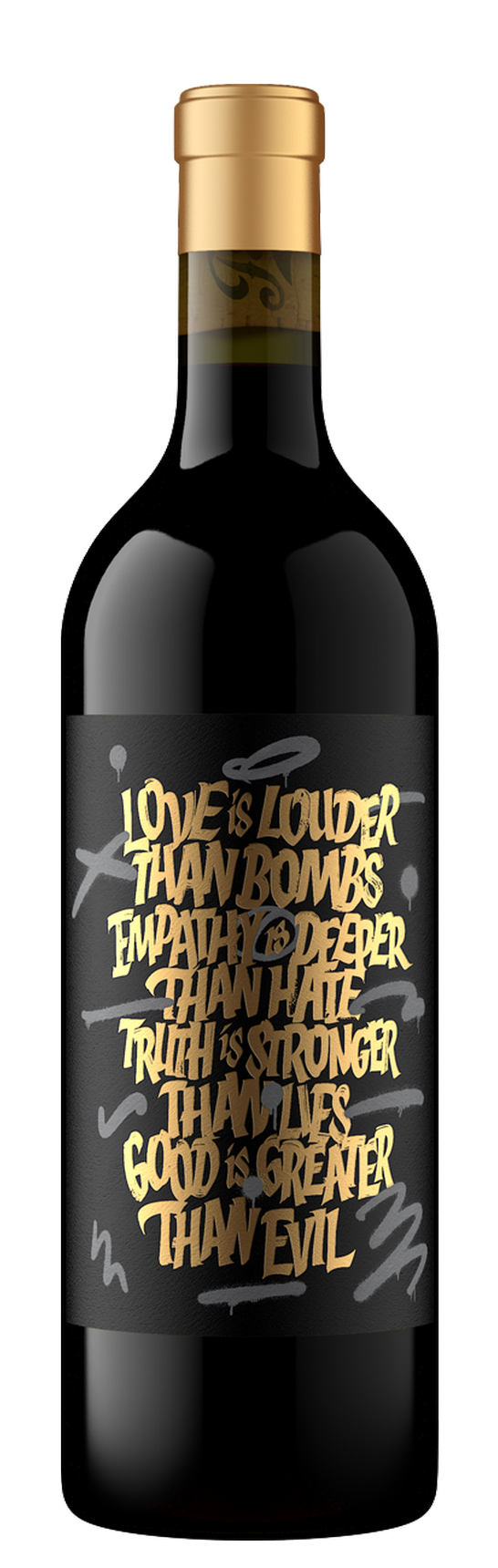 2020 Love Is Louder Than Bombs, Red Wine, Amador County