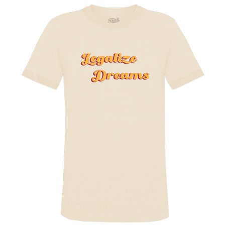 Legalize Dreams Organic T-Shirt Natural