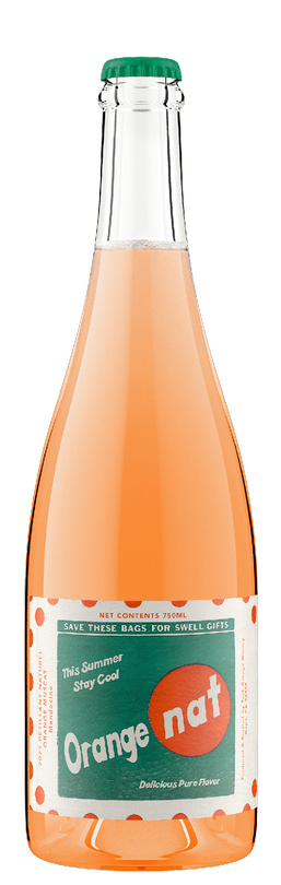 2021 Orange-Nat, Pét-Nat Sparkling Skin-Fermented White Wine, Sierra Foothills