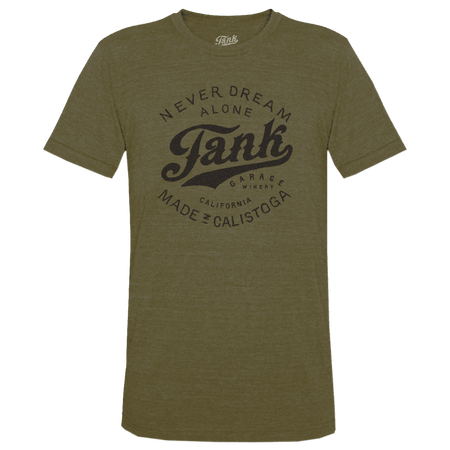 Tank Logo T-Shirt Guerrilla Green